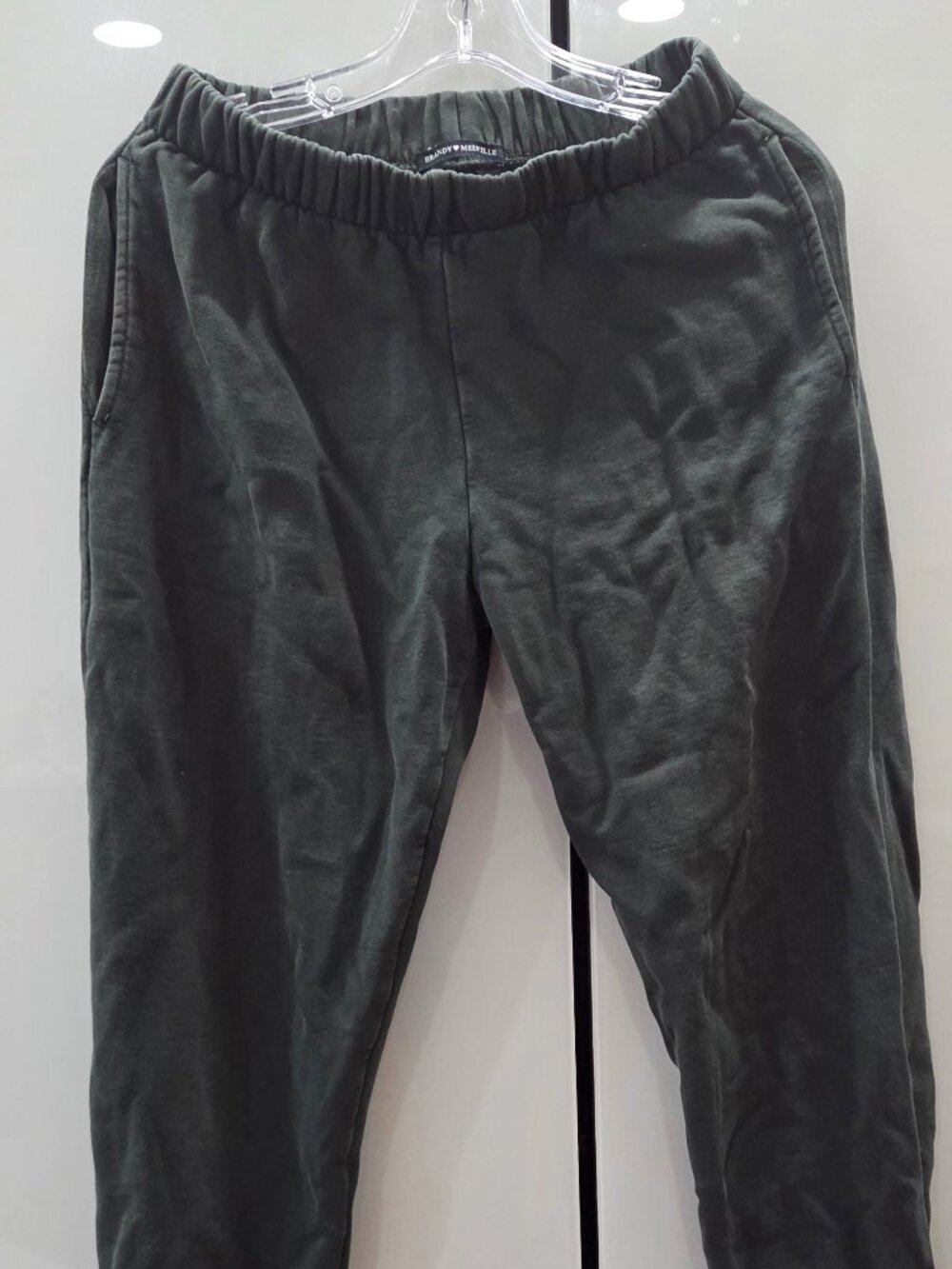 Brandy Melville Rosa Sweatpants, dark green.